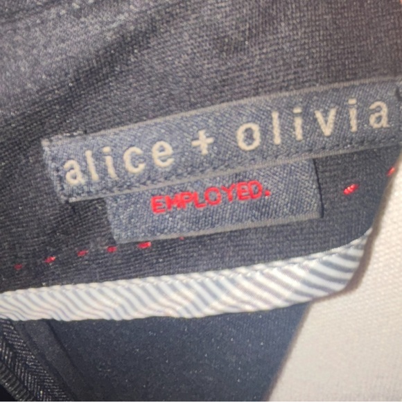 Alice + Olivia Classic Black Mini Dress - Picture 6 of 8